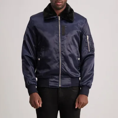Clyde B-15 Blue Bomber Jacket