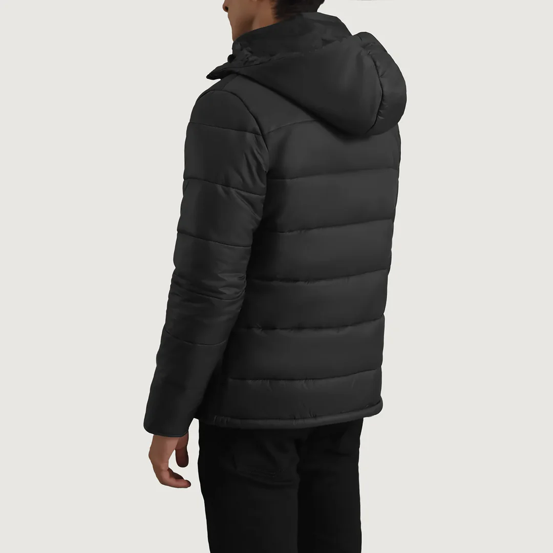 Erico Green Hooded Puffer Jacket - Image 6